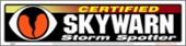 12" x 3" Certified SKYWARN Storm Spotter Magnetic Sign ~ Reflective
